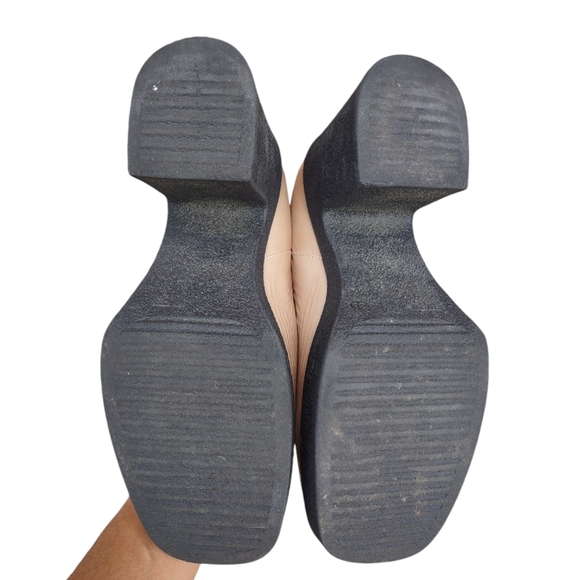 Intentionally Blank Size 38(7.5-8) Bossy Leather Chunky Platform Chelsea Boots - Picture 7 of 16